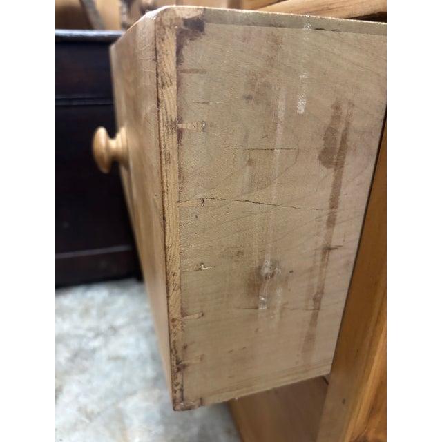 Antique English Pine Dresser Hutch For Sale - Image 9 of 9