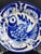 Middle Eastern Style Blue and White Pottery Plate, 1700s For Sale - Image 6 of 11