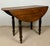 Spanish Wood Drop-Leaf Dining Table with Turned Legs, 1920 For Sale - Image 12 of 15