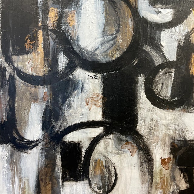 Paper Contemporary Abstract Painting For Sale - Image 7 of 10