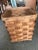 1976 Weaved Wood Basket With American Eagle For Sale In West Palm - Image 6 of 9