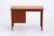 Vintage desk in Danish design with beautiful teak grain and clean proportions. Four drawers offer practical storage space...
