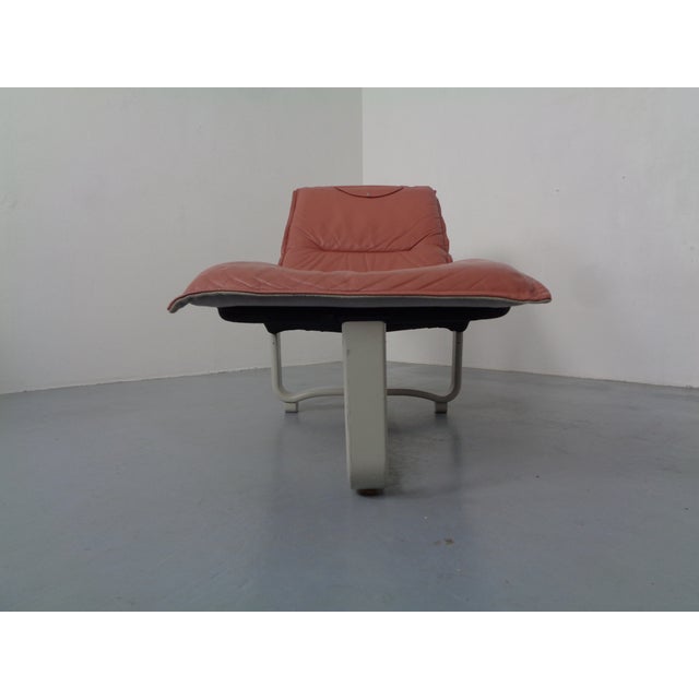 Leather Lounger by Ingmar Relling for Westnofa, Norway, 1970s For Sale - Image 9 of 18