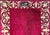 Persian Vintage Persian Tabriz Long Runner, Hand-Knotted Wool, Open Field Pattern, Crimson Red & Ivory, 3x19 For Sale - Image 3 of 8