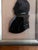 Wood 18th Century English Miniature Reverse Painted Portrait Silhouette on Glass of James Boswell For Sale - Image 7 of 13