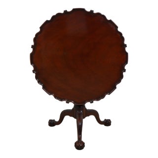 Kindel Winterthur Collection Philadelphia Tilt Top Table For Sale