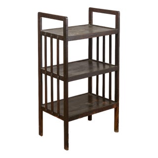 Antique Liberty Dark-Colored Open Etagere, 1890s For Sale