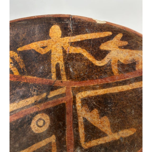 15th Century & Earlier Pre-Columbian Nariño Decorated Footed Pottery Bowl Collection, Set of Four For Sale - Image 5 of 18