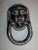 Antique 19th c. Regency door knocker in the form of Pharaoh. Measures approximately 7" tall x 3 1/2" wide. Great detail...
