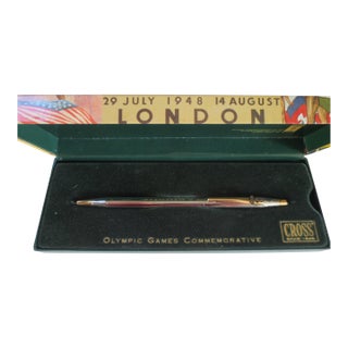 Cross 1996 Atlanta Olympics Commemorative Ballpoint Pen New in Original Box For Sale