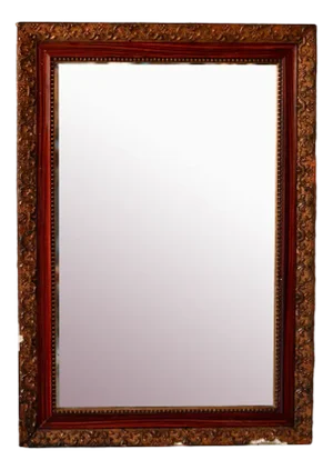 Bohemian French Beveled Mirror