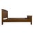 Mission Mission Quarter Sawn Oak Slat Bed - Walnut For Sale - Image 3 of 8