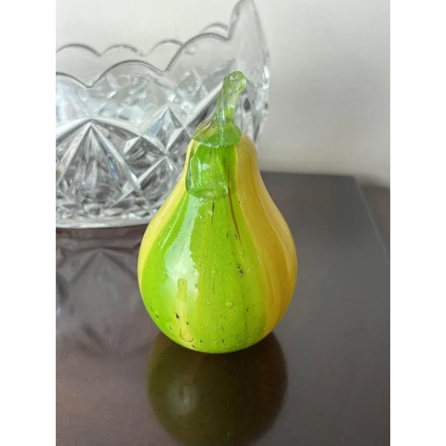 Glass Bowl with Fruits, Italy, 1960s, Set of 5 For Sale - Image 6 of 9