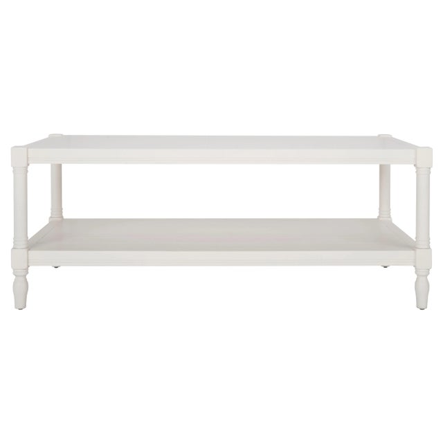 2020s Casey Coffee Table in White For Sale - Image 5 of 5