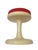 Mid-Century Modern Iconic 1970s Space Age Tulip Stool, German Plastic Stool in Red For Sale - Image 3 of 7