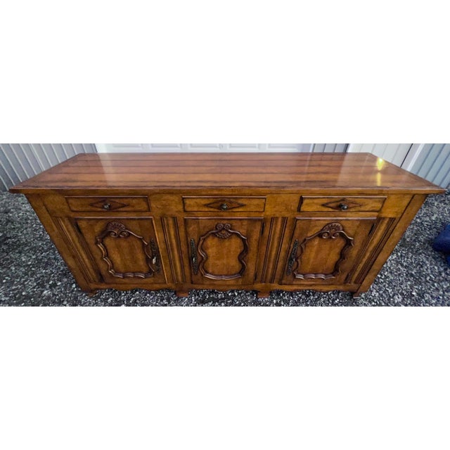 Century Furniture Maple Country French Melbourne Credenza For Sale - Image 12 of 13