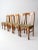 Mid Century Fiddleback Chairs Set 5 For Sale - Image 11 of 12