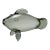 1980s Hand Blown Glass Fish Decor For Sale