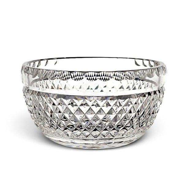 Contemporary Late 20th Century Waterford Crystal Creamer and Open Sugar Bowl Set For Sale - Image 3 of 17