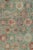 1960s Vintage Zeki Müren Rug in Teal With Colorful Floral Patterns, From Rug & Kilim For Sale - Image 5 of 6