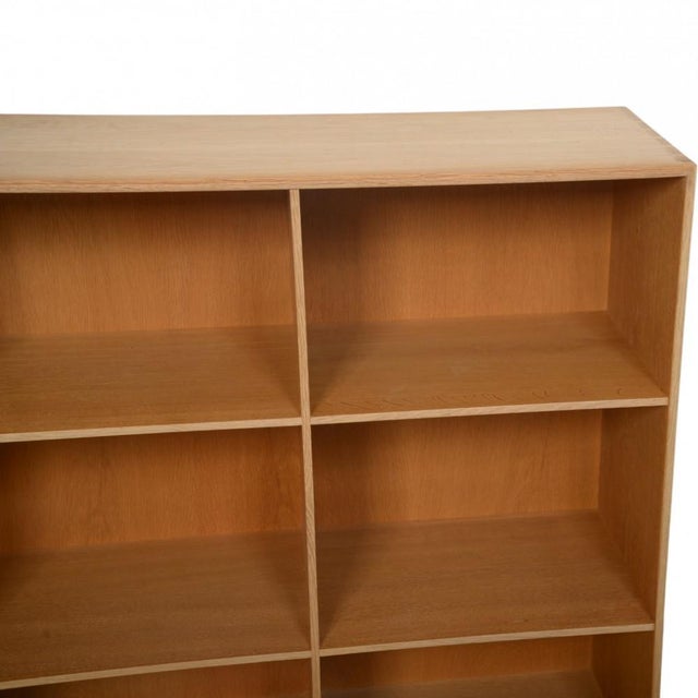Bookcase in Oak by Mogens Koch, 1980s For Sale - Image 11 of 13