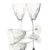 Transparent Set of Three Royal Doulton Earlswood Lead Crystal Goblets 8.125" For Sale - Image 8 of 11