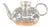 Bauhaus Glass Tea Pot by Wilhelm Wagenfeld for Schott and Gen Mainz, 1930s For Sale