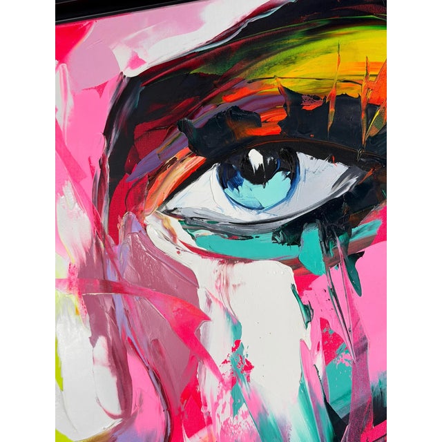 This striking large-scale portrait titled “Virginia” is a powerful example of the unmistakable visual language associated...