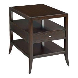 Addison Tier Table in Ebony For Sale