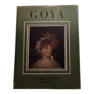 Goya by Jean Adhemar, Editions Pierre Tisne Paris 1947 For Sale
