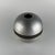 Sculptural Cast Iron and Aluminum Vase by Burchiellaro, Italy, 1970s For Sale - Image 3 of 8