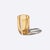 Contemporary Gessato Tumbler (Set of 2) - Amber For Sale - Image 3 of 4