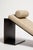 Unique Custom KIMANI Bronze-Finished Leather Day Bed with Headrest Cushion By Reda Amalou Design Dimensions: 180 x 45 x H...