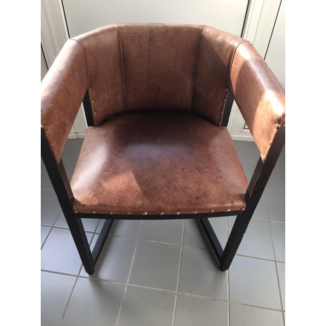 Rustic Armchair attributed to Josef Hoffmann for Wiener Werkstätte, Early 20th Century For Sale - Image 3 of 12