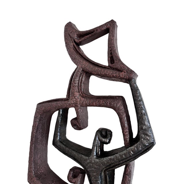 Mid-Century Modern Joop Puntman, Brutalist Sculpture, 1960, Ceramic For Sale - Image 3 of 9