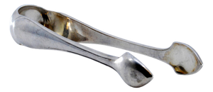 Silver Sugar Tongs with Trims