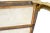 Brass Frame and Legs Painted Marble-Top Rectangular Coffee Table For Sale - Image 12 of 13