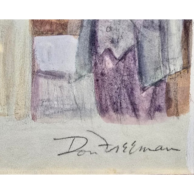1960s Don Freeman –West Side Bar and Grill–1960s New York City Social Realist Painting For Sale - Image 5 of 12