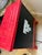 Vintage Red Metal Electric Faux Fireplace Heater For Sale In Sacramento - Image 6 of 8