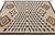 Contemporary Navajo-Style Graphic Geometric Wool Rug Southwestern Flat-Weave For Sale - Image 4 of 10