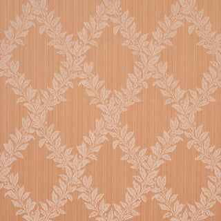 Schumacher Tyninghame Trellis Fabric In Spice For Sale