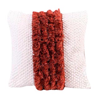 Fringe Mushroom Pillow by R & U Atelier For Sale