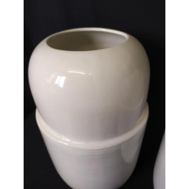 Ceramic Vases by Cleto Munari, 1990s, Set of 2 For Sale - Image 6 of 8