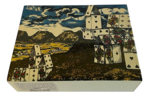 20th Century City of Cards Playing Cards Box by Fornasetti
