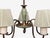 Green 1950s Nordiska Kompaniet, Chandelier, Green Lacquered Wood, Brass For Sale - Image 8 of 13