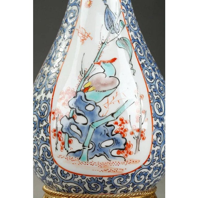 Late 19th-Century Porcelain Perfume Bottle from Samson, Paris For Sale - Image 3 of 11