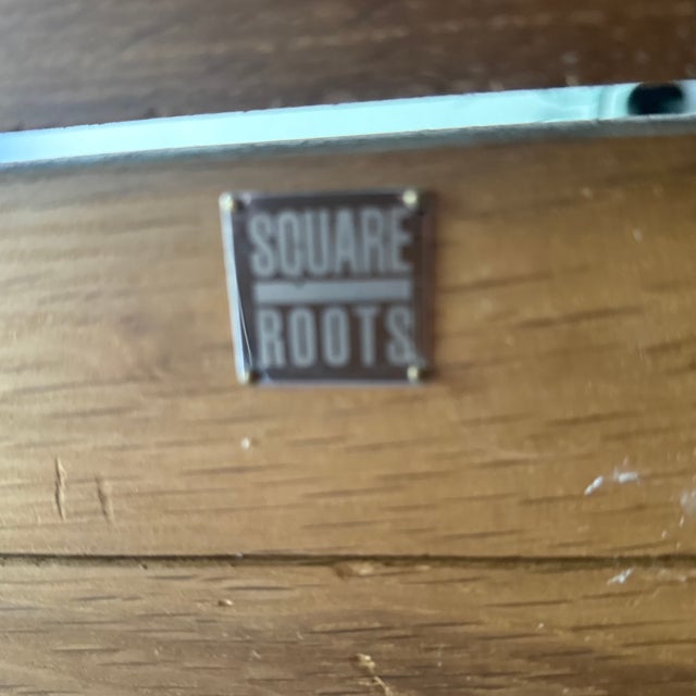 Anthropologie Nemus Dining Table 80” Bronze Legs Natural Live Edge For Sale In Pittsburgh - Image 6 of 6