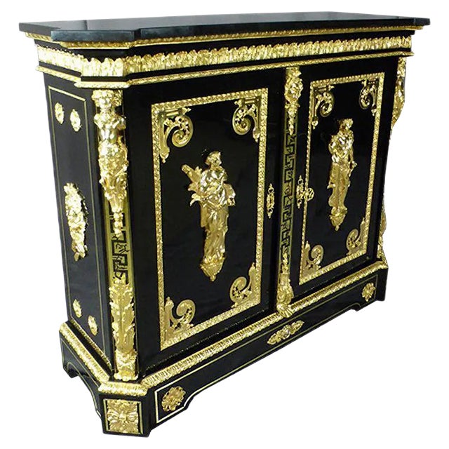 Antique Buffet by Befort Jeune For Sale