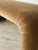 Textile 1980s Waterfall Bench in Champagne Cut Mohair For Sale - Image 7 of 10