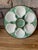 1930s French Longchamp Green and White Majolica Oyster Plate For Sale - Image 14 of 14